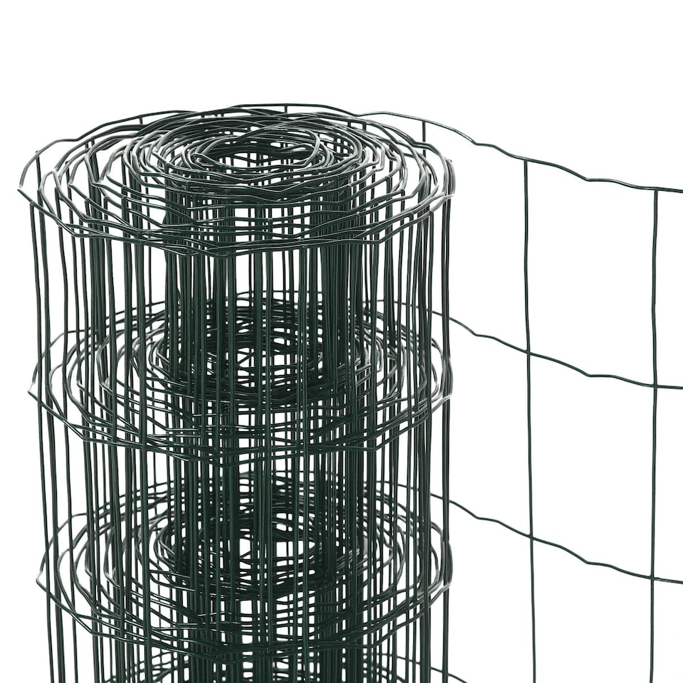 image 1 of PawHut 0.6Mx10M Chicken Wire Mesh Rabbit Poultry Animal Fence PVC Coated Netting