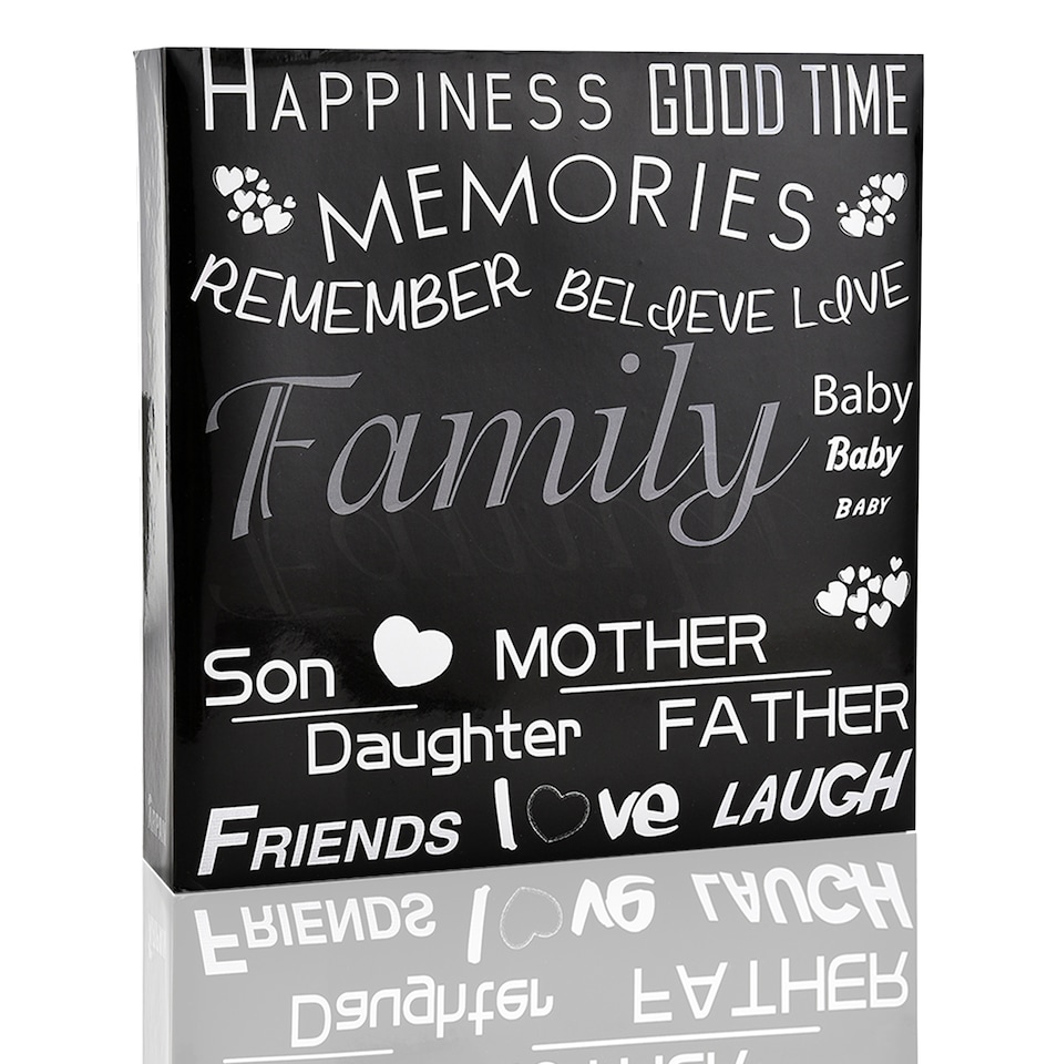 image 1 of ARPAN Large 3-Ring Binder Photo Album Holds 500 Photos 6x4" (10x15cm) – Slip In Pocket Picture Album for Wedding, Baby, Birthday, Family & Travel Memories