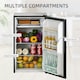 image 10 of HOMCOM 91L Freestanding Under Counter Fridge Black