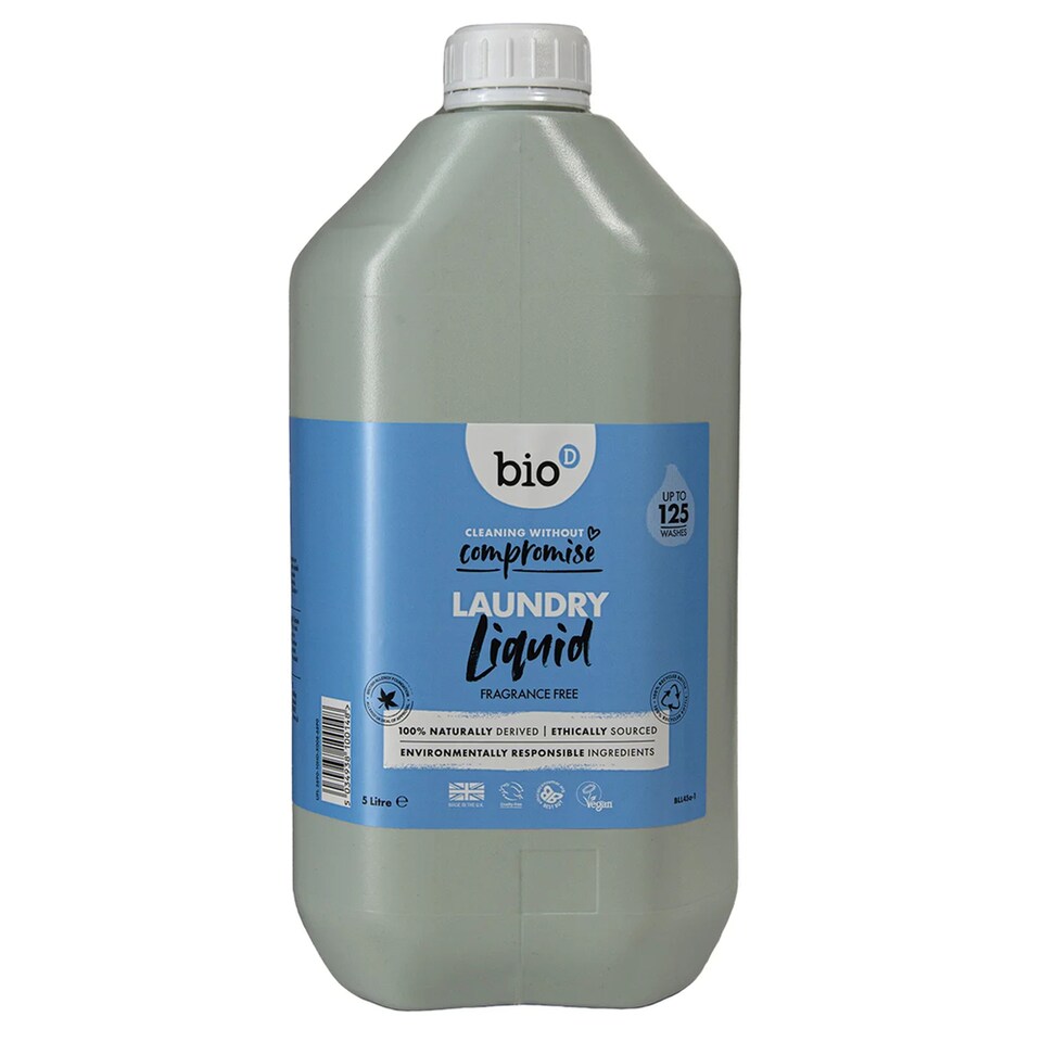 Fragrance Free Laundry Liquid 5L (Bio-D)