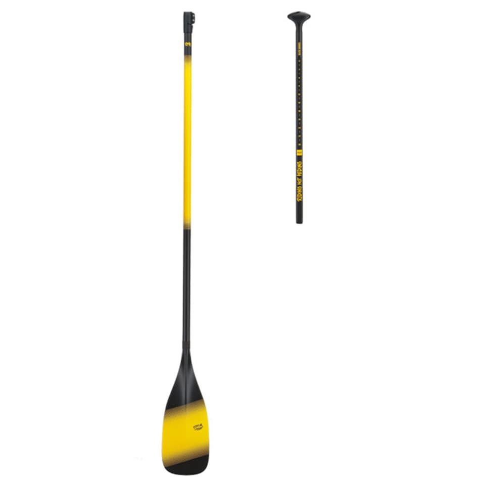 image 1 of Riding not Hiding Elite Series Carbon Paddle Yellow 2pc | Yellow | Yellow | 2pc | 2