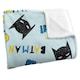 image 2 of Batman All-Over Print Blanket - Multicoloured - One Size