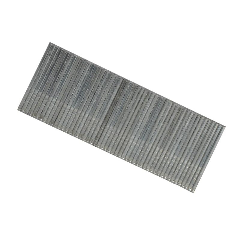 Bosch Sb16 Galvanised Straight Finish Nails Grey Galvanised Straight Clam pack of 1000 1