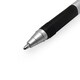 image 3 of Zebra Z-Grip Classic Stylus Ballpoint Pen Silver Barrel Black Ink Pack of 2