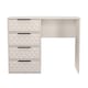 image 1 of Islay 4 Drawer Vanity in Kashmir Matt (Ready Assembled) | Cream | Kashmir Matt