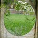 image 2 of Primrose Acrylic Wall Mounted Circular Silver Garden Illusion Mirror 40cm