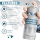 image 3 of Polar Flawless Lacquer Spray Gloss Finish Durable & Protective Topcoat | Clear | Clear Gloss | 400 ml | 1