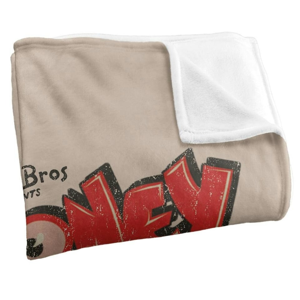 image 1 of Looney Tunes Warner Bros Presents Group Shot Blanket - Multicoloured - One Size