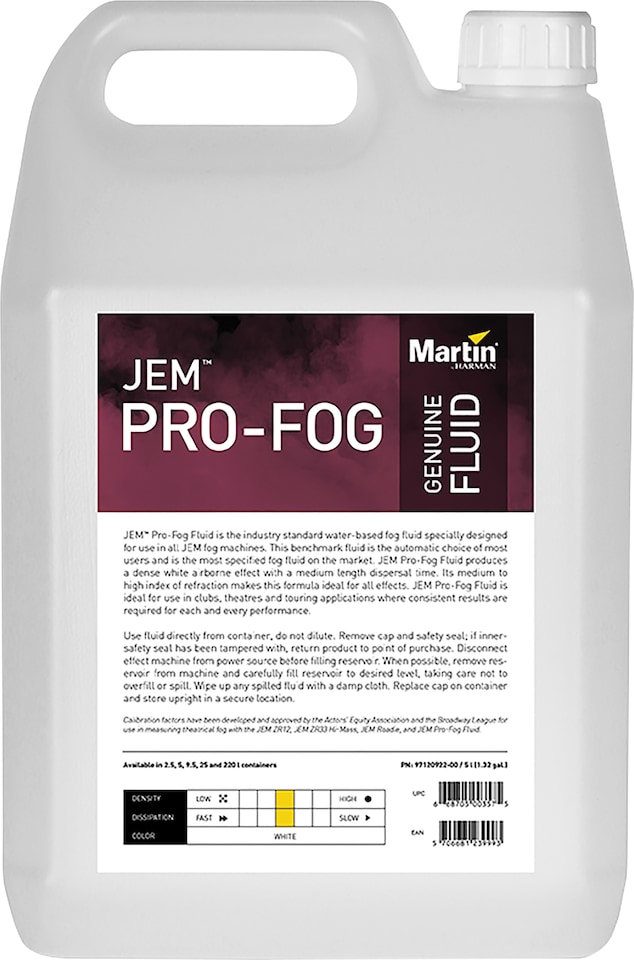 Jem Jem Pro-Fog Fluid 5 L