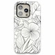 image 1 of Floral Sketch Phone Case Black | iPhone 16 Plus
Slim | iPhone 16 Plus
Slim