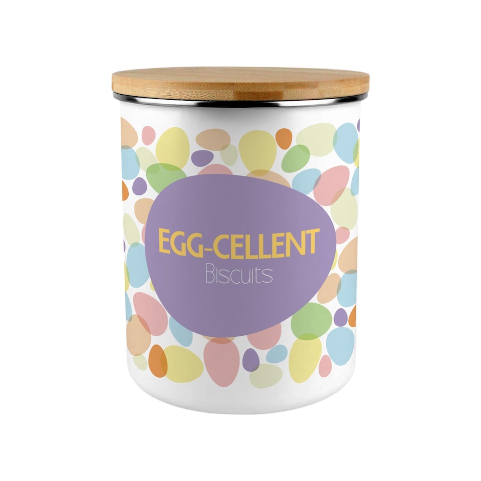 image 1 of Egg-cellent Extra Large Biscuit Tin