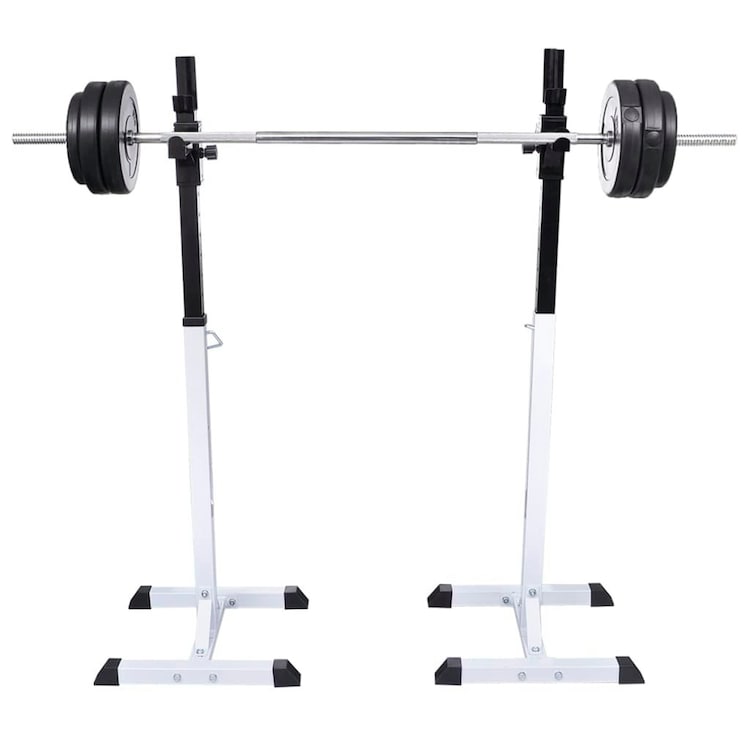 Barbell Squat Rack With Barbell And Dumbbell Set 30.5 Kg
