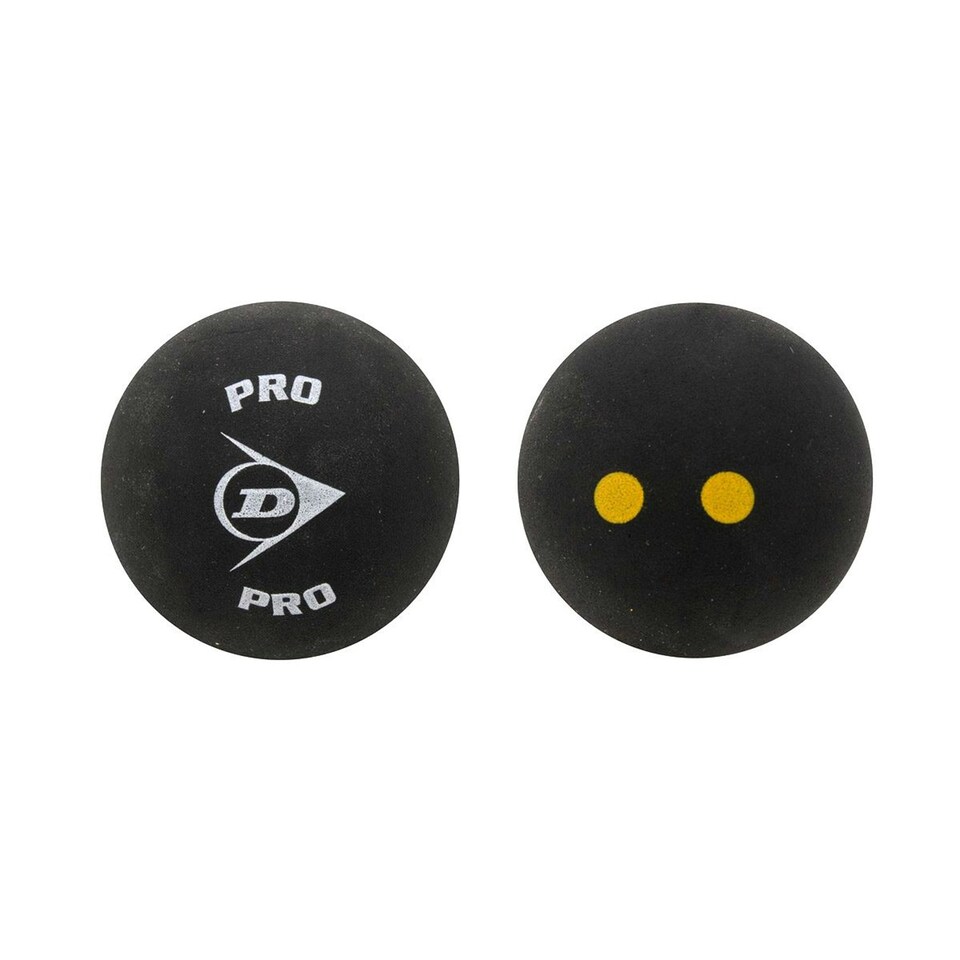 image 1 of Dunlop Pro Racquetball Balls (Pack of 3) - Black - One Size