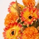 image 7 of Homescapes Artificial Foxtail Autumn Flowers in Grave Vases, Set of 2