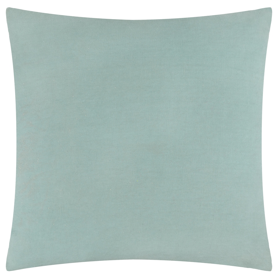 image 1 of Furn Polar Bear Tufted Cushion | Blue | Frosty Blue