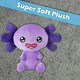 image 5 of Axolotl Soft Toy Cute Plushie Huggable Cuddly Stuffed Toy 50cm Purple