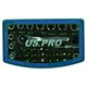 image 2 of 31pc 1/4" Drive Metric Socket And Accessory Screwdriver Bit Set 4mm - 13mm