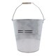 image 5 of 15L Galvanised Steel Metal Bucket Pail Water Coal Fire Greenhouse Garden Plants 2pc