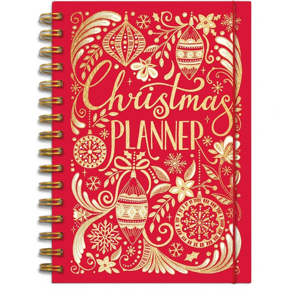 image 1 of Rachel Ellen A5 Christmas Organiser Book - 5 Year Planner
