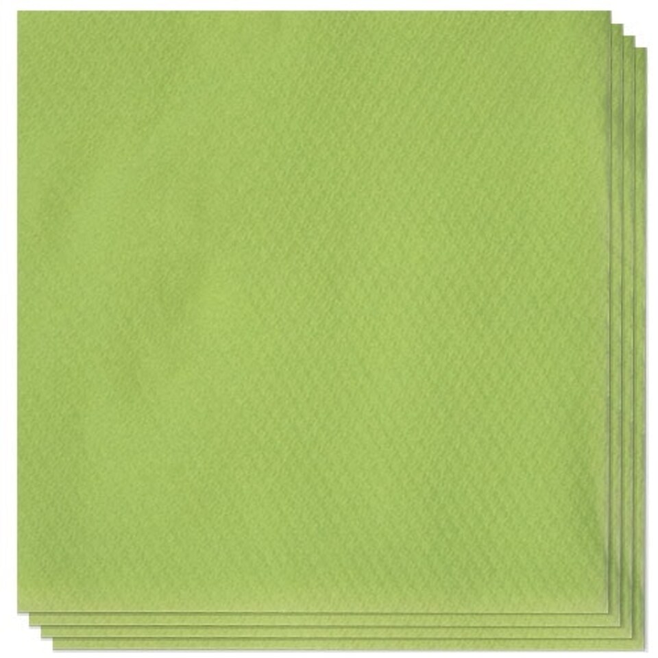 Lime Green Luncheon Napkins 30cm 1Ply - Pack of 100