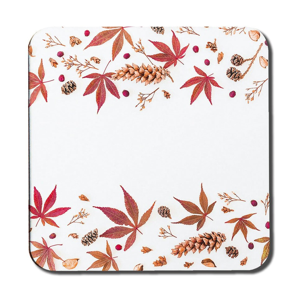 image 1 of Autumn Floral Collection (Coaster)