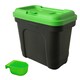 image 1 of KCT 15L Green Pet Food Storage Container | Green | Black