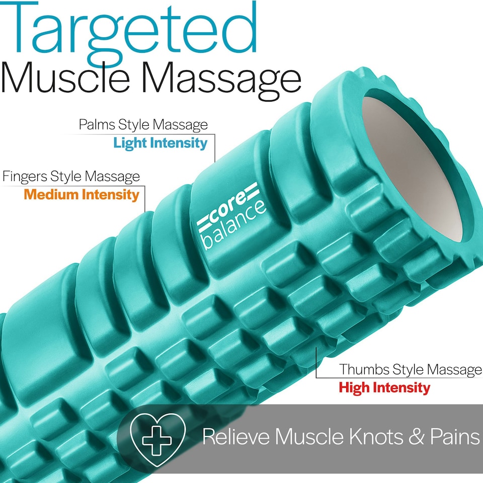 image 1 of Grid Foam Roller - Green