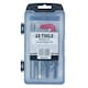 image 3 of M10 x 1.5mm Thread Tap Repair Cutter kit helicoil 15pc set damaged thread AN054