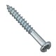 image 3 of PH2 Dome Headed Phillips Wood Screws 4mm x 30mm Fastener Fixings 24pc