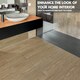image 7 of NOVECRAFTO Self Adhesive Vinyl Floor Planks – Peel & Stick Flooring – Beige Grey Wood Effect – Easy DIY Installation – Durable & Waterproof Tiles Brown | 5 sqm
