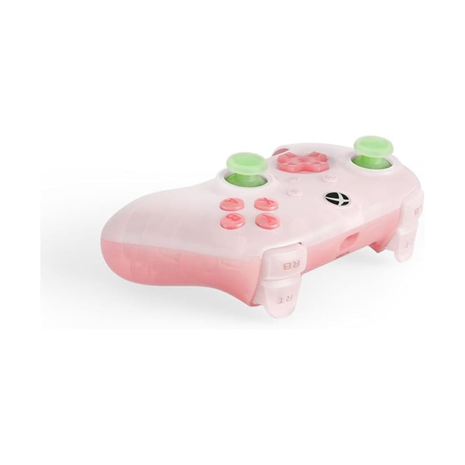 image 1 of Ultimate Mini Wired Controller for Xbox Series X-S & PC (Clear Pink)