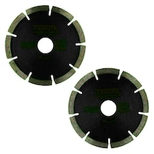 2 PC 115mm Diamond Mortar Raking Disc Set 5.25 & 8mm Cutting Thickness