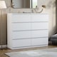 image 1 of Vida Designs Denver 8 Drawer Chest of Drawers Bedroom Storage, White