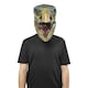 image 1 of Jurassic World: Dominion Therizinosaurus 1/2 Mask - Green/Blue/Grey - One Size