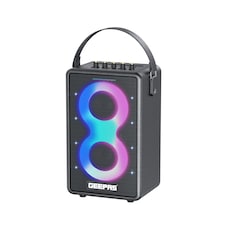 GEEPAS Karaoke Machine | Portable Bluetooth Speaker with UHF Wireless Microphone