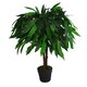 image 1 of 80cm Tall Large Artificial Mango Tree Plant Green | One Size