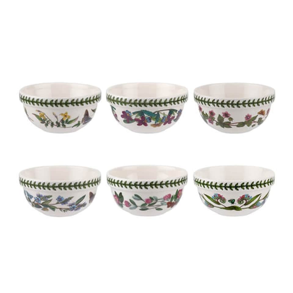 image 1 of Portmeirion Botanic Garden 14cm Stacking Bowl Set of 6