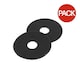 image 1 of Shires Horse Bit Guard (Pack of 2) - Black - One Size