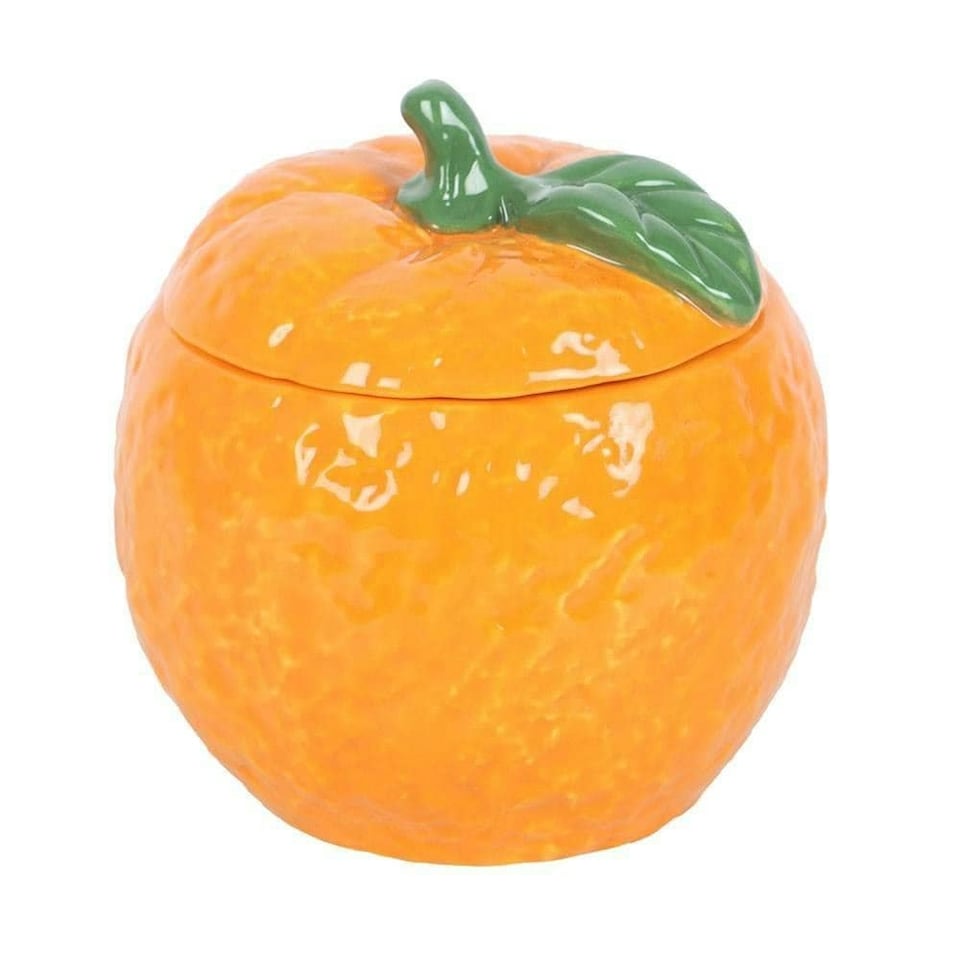 image 1 of Something Different Orange Candle Jar - Orange - One Size