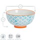 image 3 of Nicola Spring Hand-Printed Rice Bowls - 12cm - Navy - Pack of 6 Blue