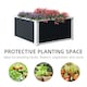 image 4 of Outsunny Garden Raised Bed Planter Grow Containers Flower Pot 60x60cm