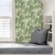 image 4 of NuWallpaper SLW3405 Urban Oasis Self Adhesive Wallpaper, Green Multi