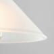 image 1 of ValueLights Pair Of Modern White Frosted Glass Ceiling Light Shades