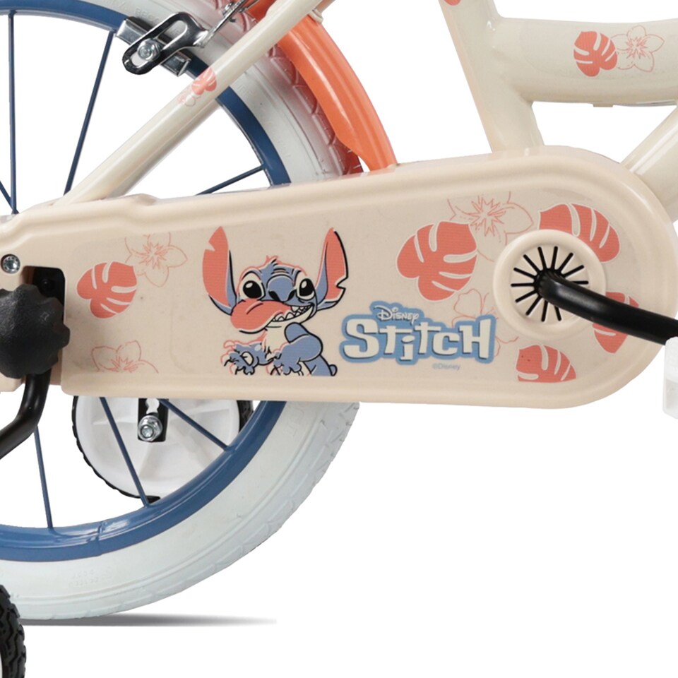 image 1 of Disney Stitch 16" Bicycle - Biege