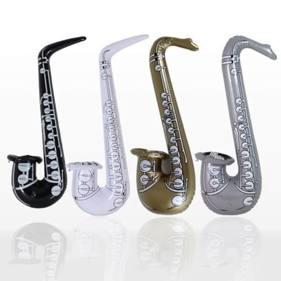 Assorted Inflatable Saxophone - 23.5 Inches / 60cm