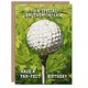 image 1 of Special Brother in Law Golf Lover Golfing Par Pun Birthday Card