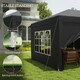 image 5 of Outsunny 3m x 6m Pop Up Gazebo Height Adjustable with  Bag