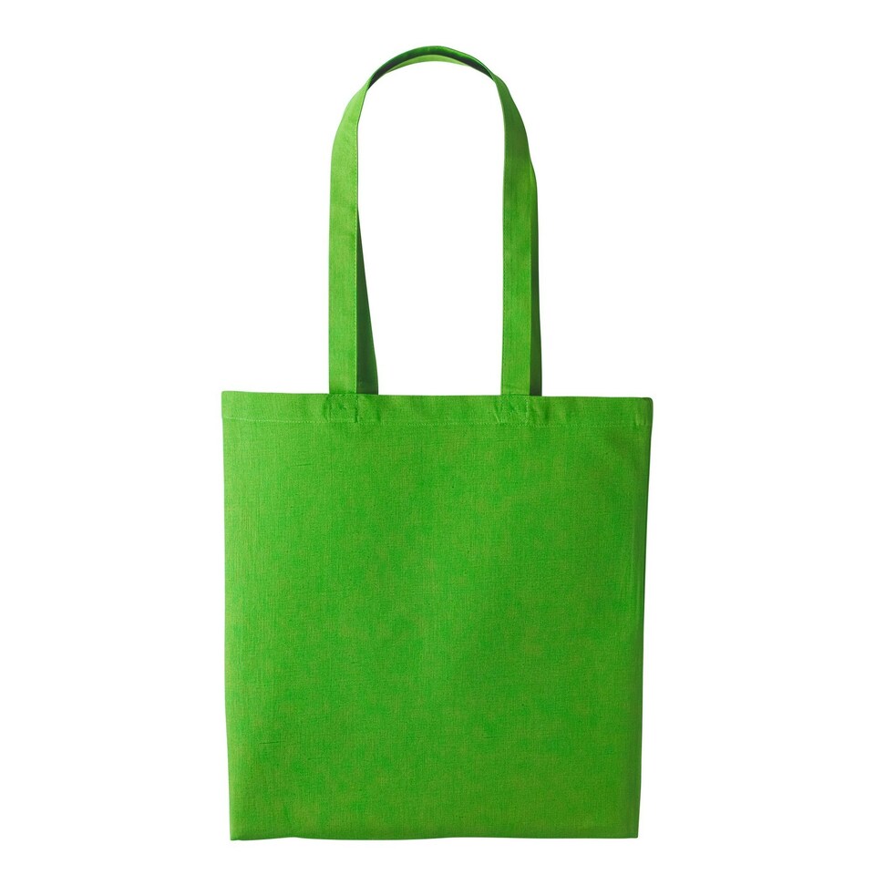 Nutshell Plain Strong Shoulder Shopper Bag - Kiwi - One Size