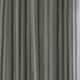 image 5 of OHS Ribbed Fleece Soft Thermal Insulated Panel Pair Eyelet Curtains, 90x90" Grey