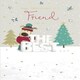 image 2 of Boofle with Large Power Up Letters Friend Christmas Card